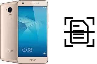 Numériser un document sur un Honor 5c