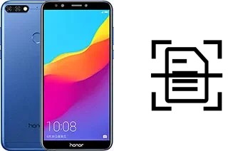 Numériser un document sur un Honor 7C