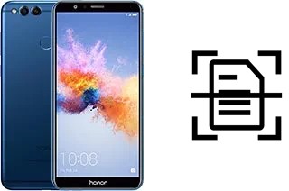 Numériser un document sur un Honor 7X