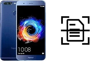 Numériser un document sur un Honor 8 Pro