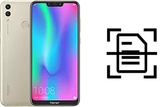 Numériser un document sur un Honor 8C