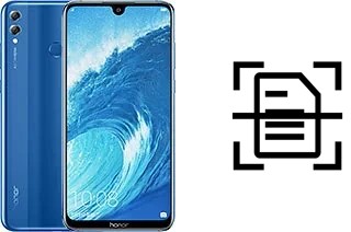 Numériser un document sur un Honor 8X Max