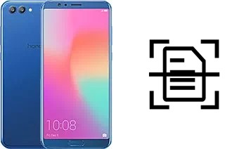 Numériser un document sur un Honor View 10