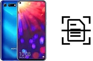 Numériser un document sur un Honor View 20