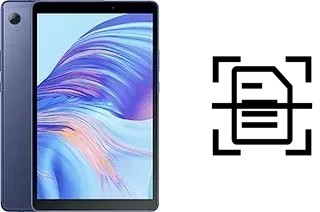 Numériser un document sur un Honor Tablet X7