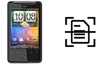 Numériser un document sur un HTC Aria