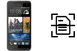 Numériser un document sur un HTC Butterfly S