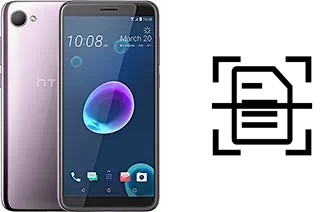 Numériser un document sur un HTC Desire 12