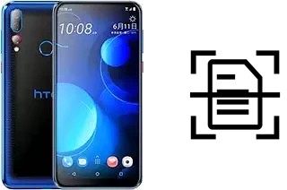 Numériser un document sur un HTC Desire 19+