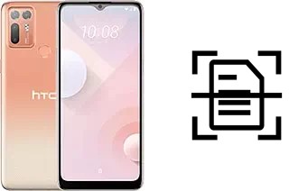 Numériser un document sur un HTC Desire 20+