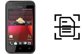 Numériser un document sur un HTC Desire 200