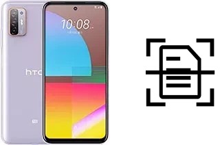 Numériser un document sur un HTC Desire 21 Pro 5G