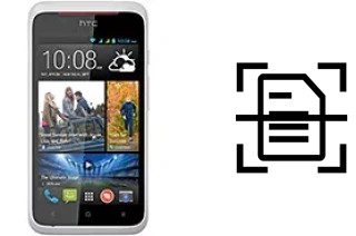 Numériser un document sur un HTC Desire 210 dual sim