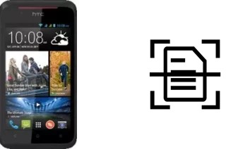 Numériser un document sur un HTC Desire 210