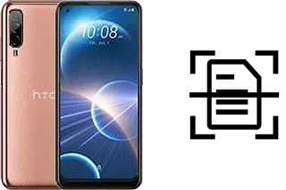 Numériser un document sur un HTC Desire 22 Pro