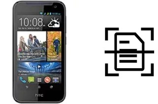 Numériser un document sur un HTC Desire 310 dual sim