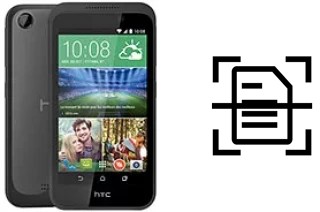 Numériser un document sur un HTC Desire 320