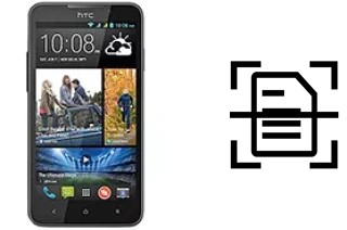 Numériser un document sur un HTC Desire 516