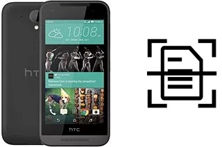 Numériser un document sur un HTC Desire 520