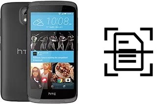 Numériser un document sur un HTC Desire 526