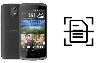 Numériser un document sur un HTC Desire 526G+ dual sim