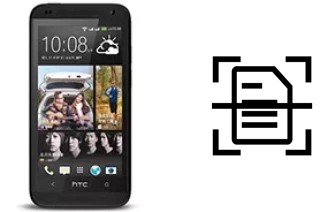 Numériser un document sur un HTC Desire 601 dual sim