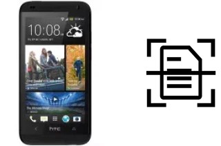 Numériser un document sur un HTC Desire 601