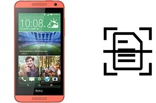 Numériser un document sur un HTC Desire 610