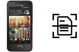 Numériser un document sur un HTC Desire 612