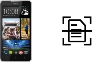 Numériser un document sur un HTC Desire 616