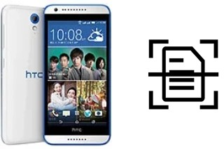 Numériser un document sur un HTC Desire 620