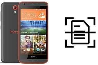 Numériser un document sur un HTC Desire 620G dual sim