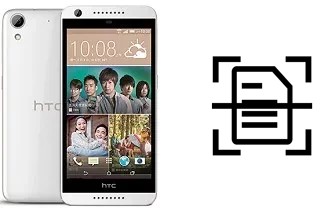 Numériser un document sur un HTC Desire 626