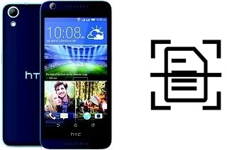 Numériser un document sur un HTC Desire 626G+