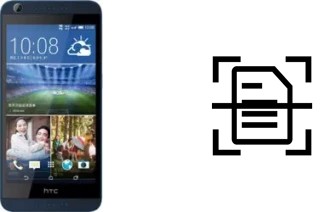 Numériser un document sur un HTC Desire 626G