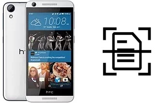 Numériser un document sur un HTC Desire 626s