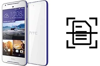 Numériser un document sur un HTC Desire 628