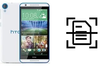 Numériser un document sur un HTC Desire 820 dual sim