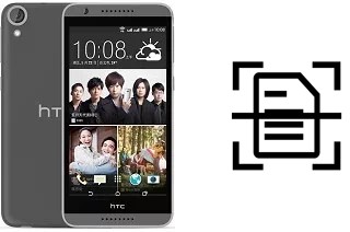 Numériser un document sur un HTC Desire 820G+ dual sim