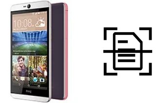 Numériser un document sur un HTC Desire 826 dual sim