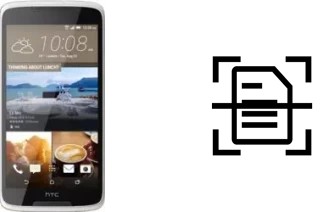 Numériser un document sur un HTC Desire 828