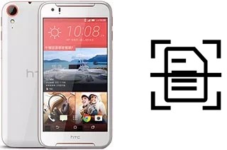 Numériser un document sur un HTC Desire 830