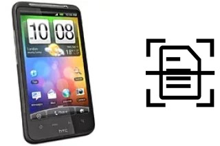 Numériser un document sur un HTC Desire HD