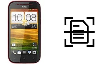 Numériser un document sur un HTC Desire P