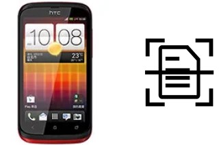 Numériser un document sur un HTC Desire Q