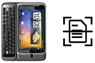 Numériser un document sur un HTC Desire Z