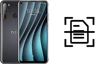 Numériser un document sur un HTC Desire 20 Pro