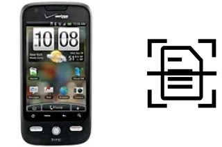 Numériser un document sur un HTC DROID ERIS