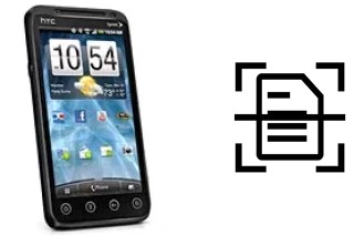 Numériser un document sur un HTC EVO 3D CDMA