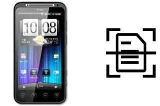 Numériser un document sur un HTC Evo 4G+